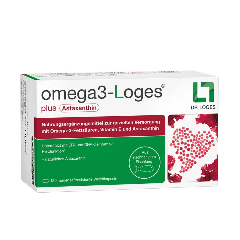 omega3-Loges plus Astaxanthin 120 St