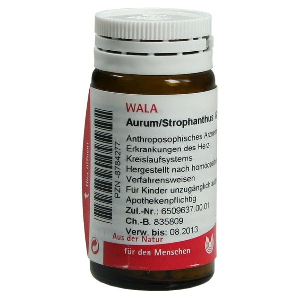 Aurum/strophanthus Globuli 20 g