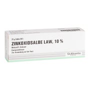 Produktabbildung: ZINKOXIDSALBE LAW, 10% 25 g