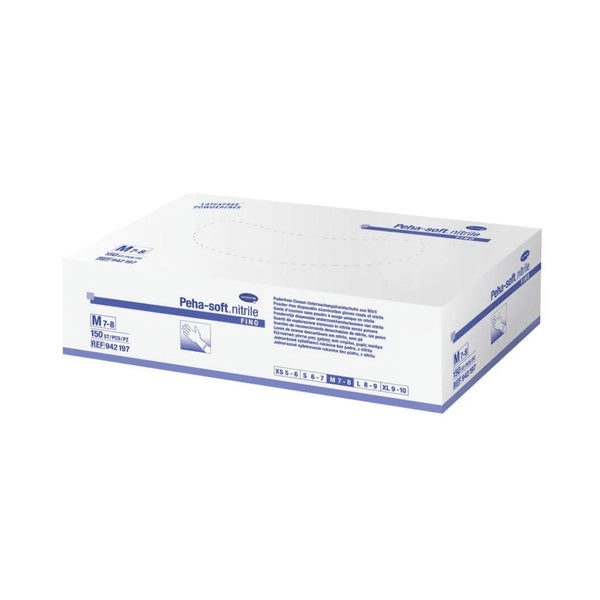 Hartmann Peha-soft nitrile fino Untersuchungshandschuhe blau Gr. L 150 St