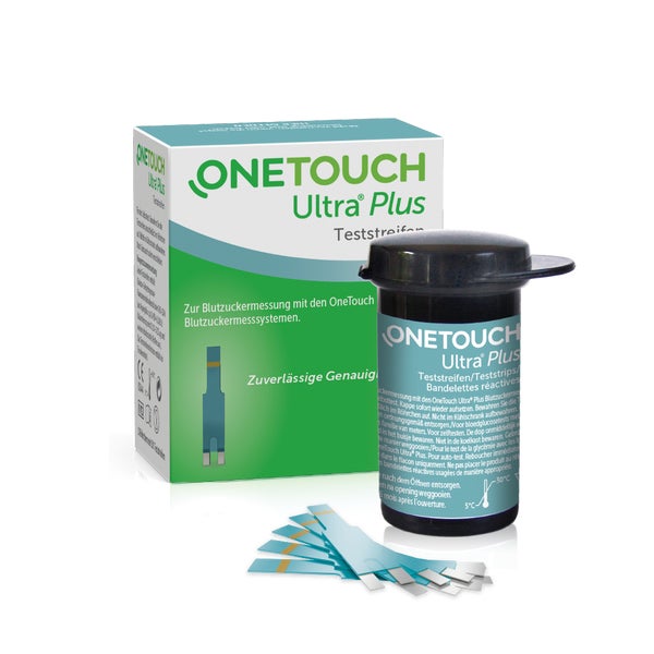 OneTouch Ultra Plus Blutzuckerteststreifen 1X50 St