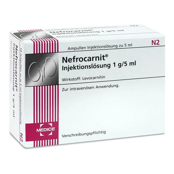 Nefrocarnit Ampullen 10 St