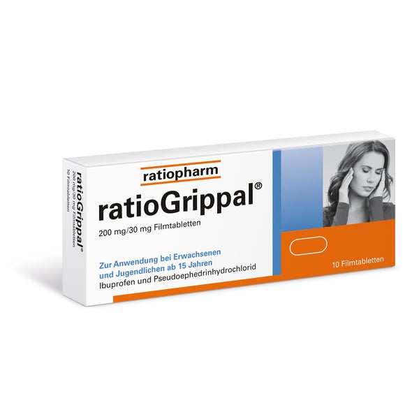RatioGrippal 200 Mg/30 mg 20 St