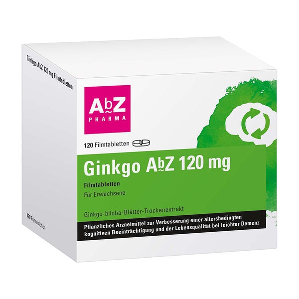 Ginkgo AbZ 120 mg Filmtabletten 120 St