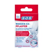 Produktabbildung: SOS Warzen-Ex Pflaster | Für Hände & Füße | 24 Stück 24 St