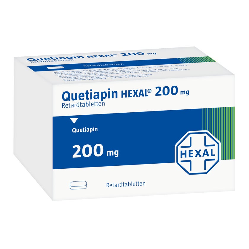 Quetiapin Hexal 200 mg Retardtabletten 100 St
