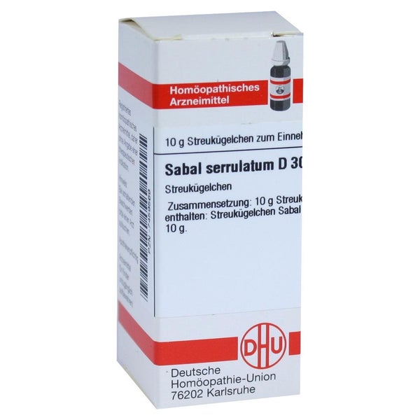 Sabal Serrulatum D 30 Globuli 10 g