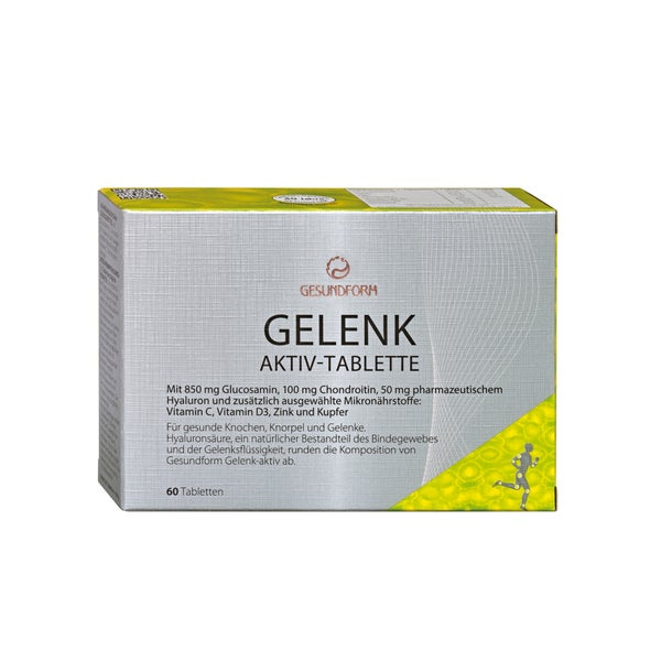 Gesundform Gelenk + Glucosamin und Hyaluron 60 St
