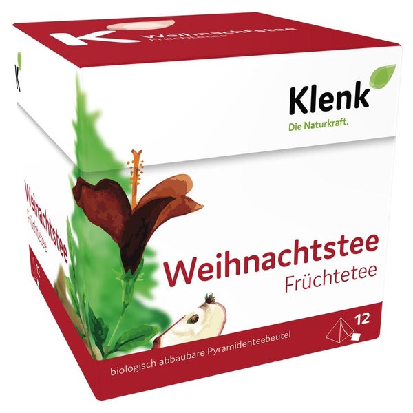 Weihnachtstee Pyramidenbeutel 12X2,5 g