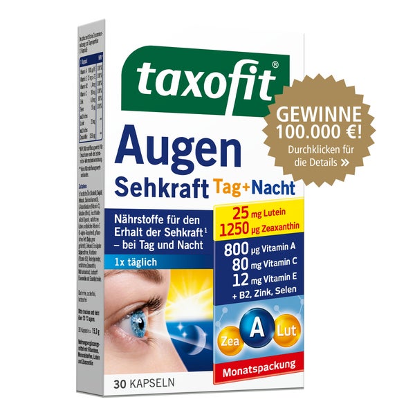 Taxofit Augen Sehkraft Kapseln 30 St