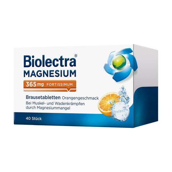 Biolectra MAGNESIUM 365 mg fortissimum 40 St