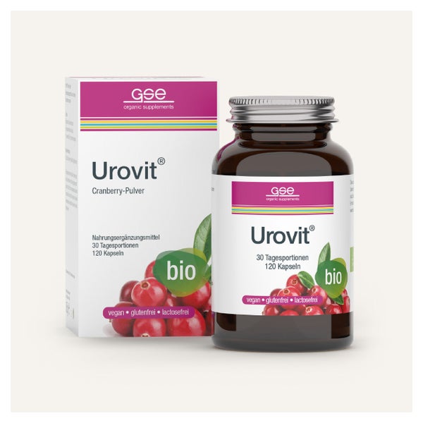 GSE Urovit®-Cranberry Kapseln (Bio) 120 St