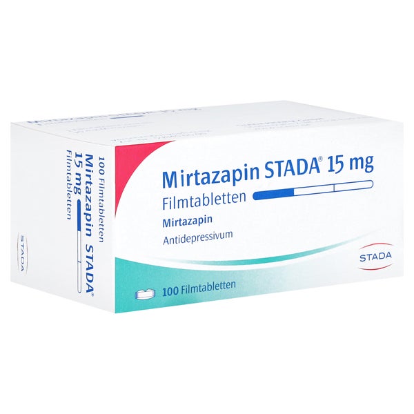 Mirtazapin Stada 15 mg Filmtabletten 100 St