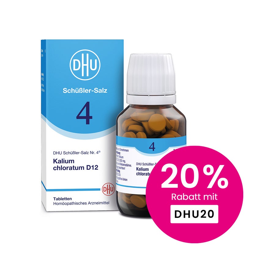 DHU Schüßler-Salz Nr. 4 Kalium chloratum D12 200 St