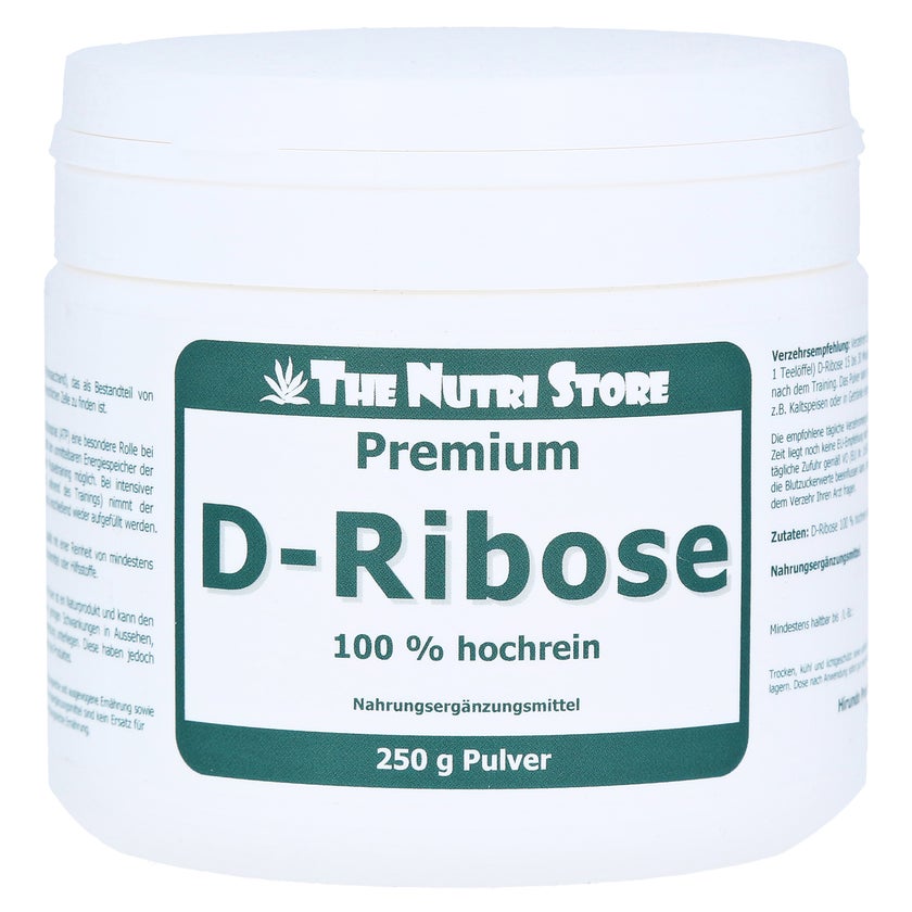 D-ribose 100% Hochrein Pulver 250 g