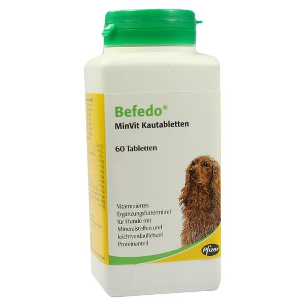 Befedo Minvit Kautabletten f.Hunde 60 St
