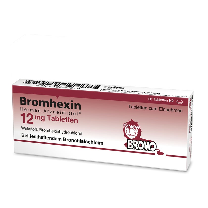 Bromhexin Hermes Arzneimittel 12mg 50 St