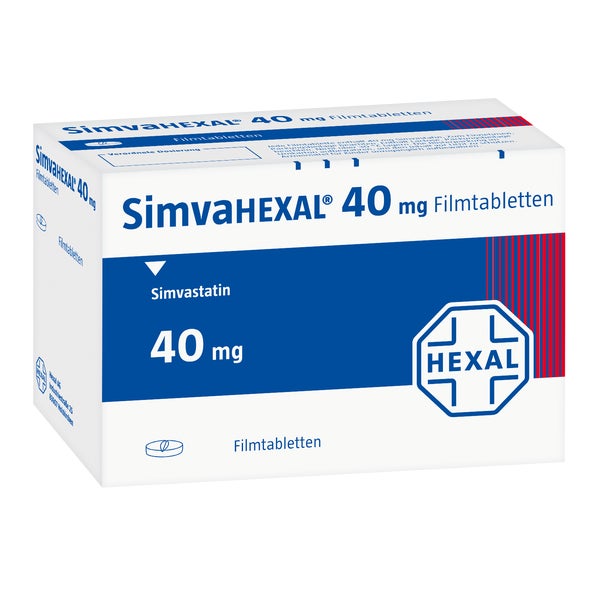 Simvahexal 40 mg Filmtabletten 100 St