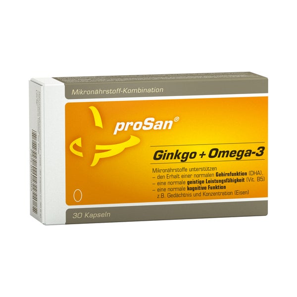 proSan Ginkgo + Omega-3 30 St
