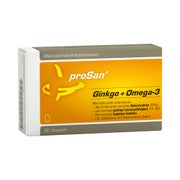 Produktabbildung: proSan Ginkgo + Omega-3 30 St