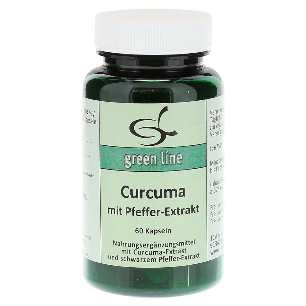 Curcuma MIT Pfefferextrakt Kapseln 60 St