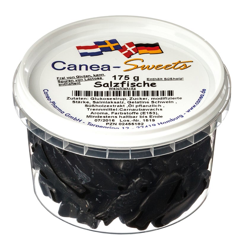 Salzfische Lakritz Canea-Sweets 175 g