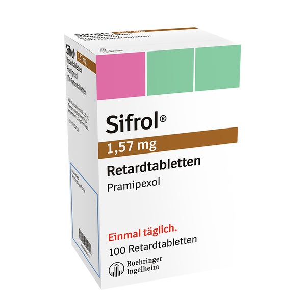 Sifrol 1,57 mg Retardtabletten 100 St