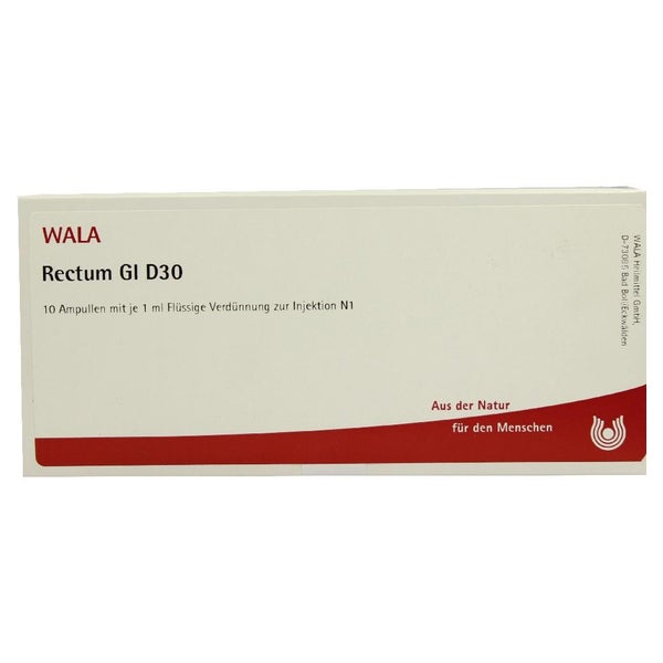 Rectum GL D 30 Ampullen 10X1 ml
