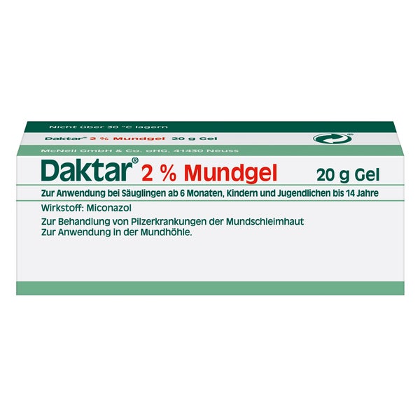 Daktar 2% Mundgel 20 g