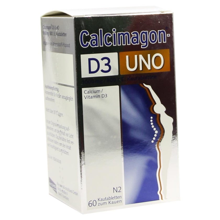Calcimagon D3 Uno Kautabletten 60 St