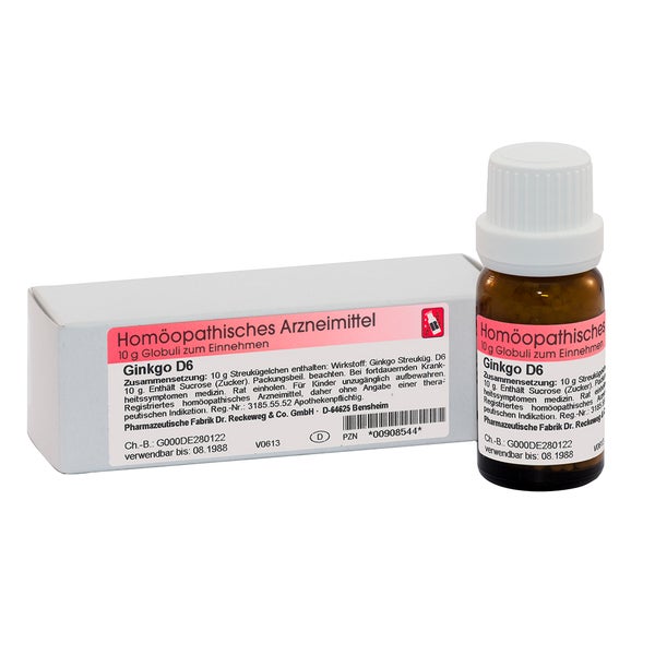 Dr. Reckeweg Ginkgo D6 Globuli 10 g