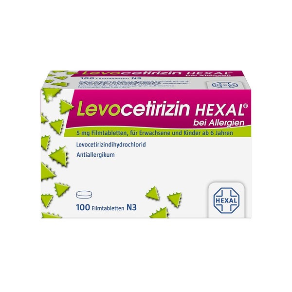 Levocetirizin HEXAL® Antiallergikum 100 St