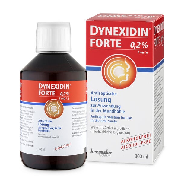 DYNEXIDIN FORTE 0,2 % CHX 300 ml