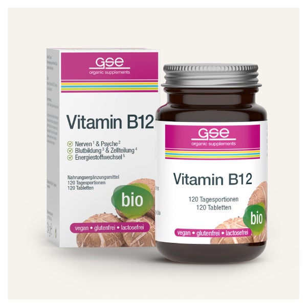 GSE Vitamin B12 Compact (Bio) 120 St