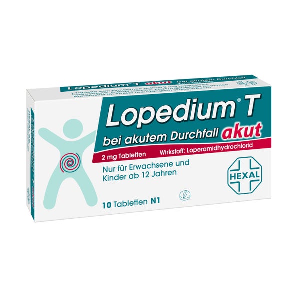 Lopedium T akut 10 St
