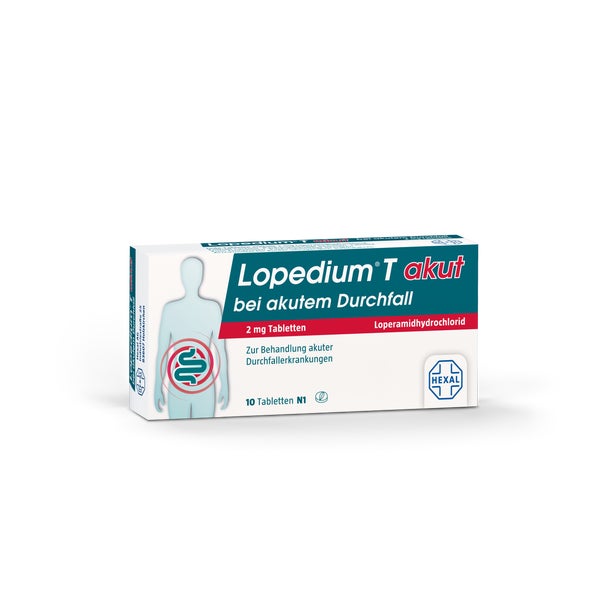Lopedium T akut 10 St