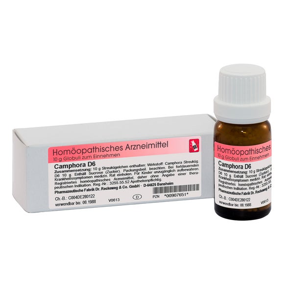 Dr. Reckeweg Camphora D6 Globuli 10 g