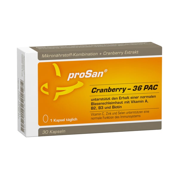 proSan Cranberry-36 PAC 30 St