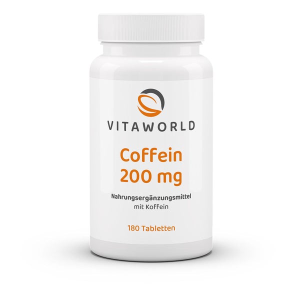 Coffein 200 mg Tabletten 180 St
