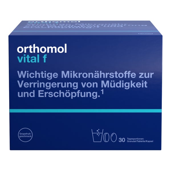 Orthomol Vital f Granulat/Tablette/Kapsel Grapefruit 30 St