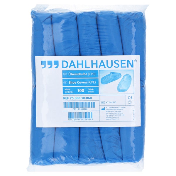 Überziehschuhe CPE blau 100 St