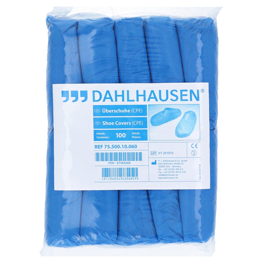 Überziehschuhe CPE blau 100 St