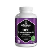 Produktabbildung: Vitamaze OPC Traubenkernextrakt Hochdosiert + Vitamin C 180 St