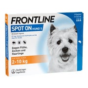 Produktabbildung: FRONTLINE SPOT-ON - Hund S 2-10 kg 3 St