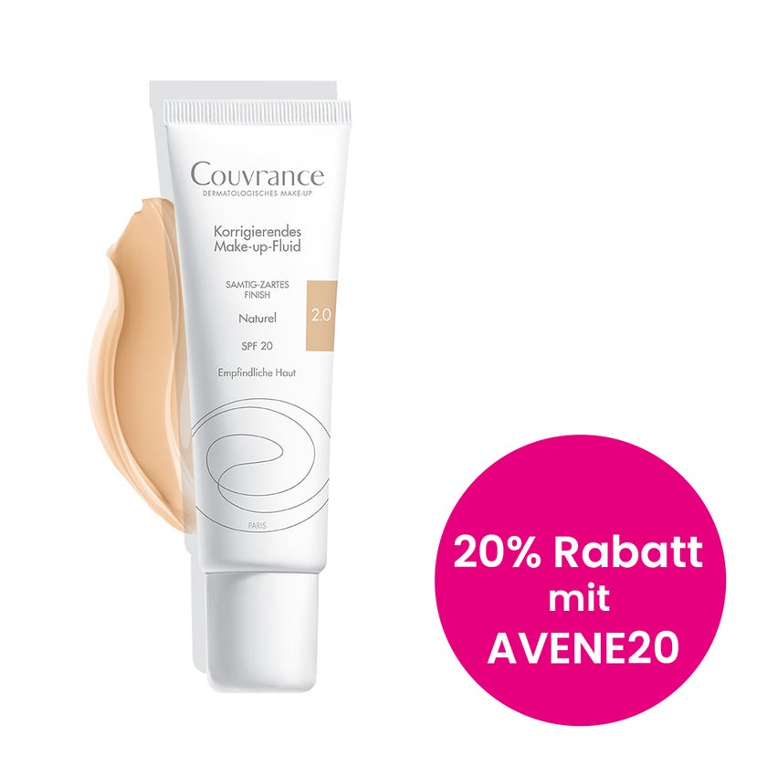 Avène Couvrance Korrigierendes Make-up Fluid Naturel 2.0 30 ml