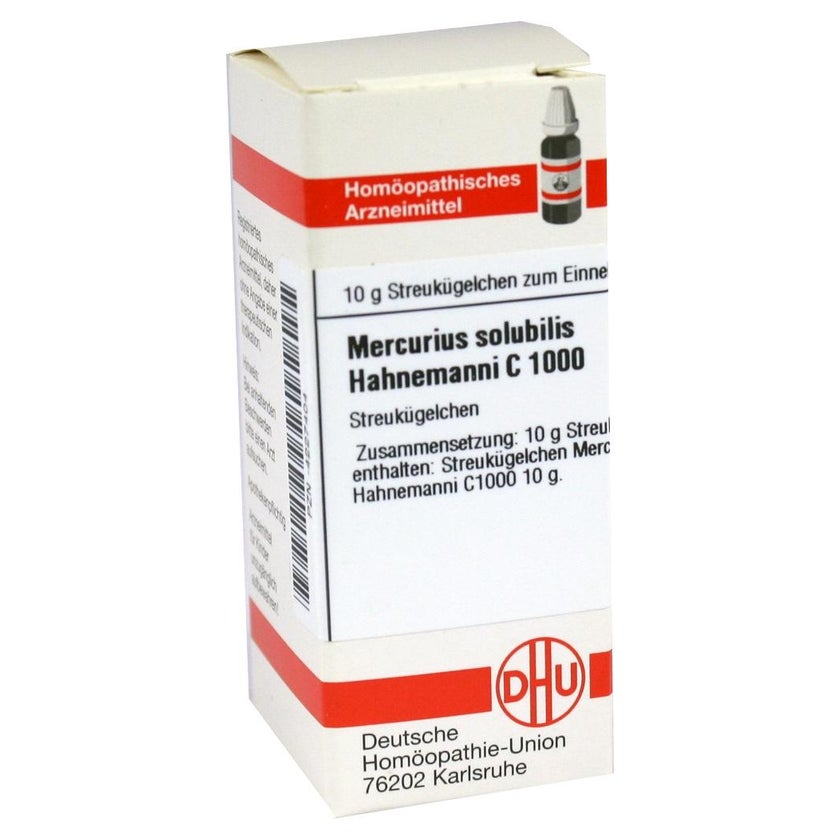 Mercurius Solubilis Hahnemanni C 1000 Gl 10 g