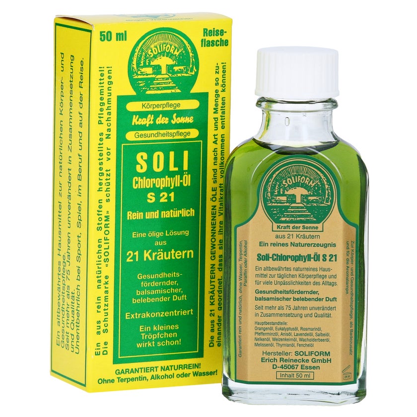 Soli-chlorophyll-öl S 21 50 ml