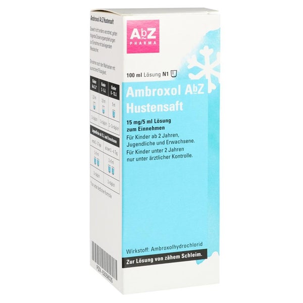 Ambroxol AbZ Hustensaft 15 mg/5 ml 100 ml