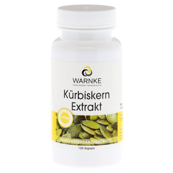 Kürbiskern Extrakt Kapseln 100 St
