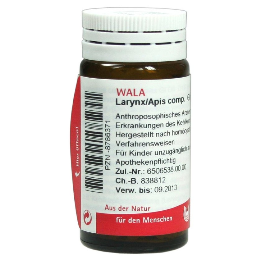 Larynx/apis Comp.globuli 20 g